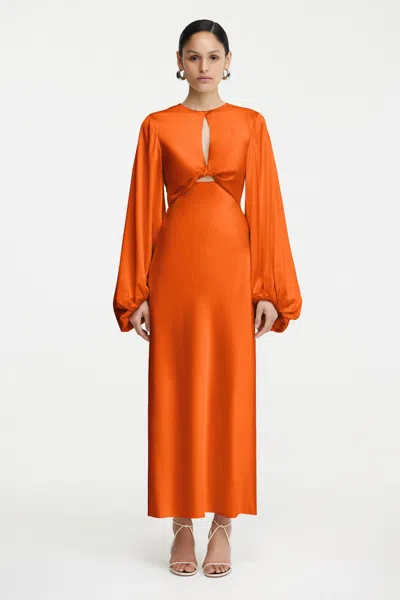 Significant Other Jasmine Dress In Orange
