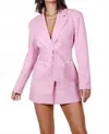 Significant Other Joie Blazer In Pop Pink In Pink