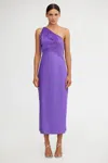 Significant Other Josephine Midi Dress In Purple