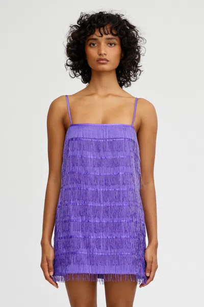 Significant Other Josephine Mini Dress In Purple