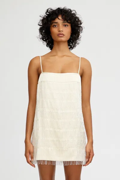 Significant Other Josephine Mini Dress In White