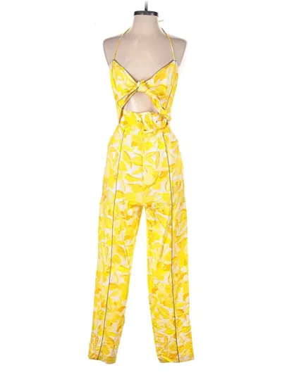 Pre-owned Significant Other Jumpsuit In Yellow