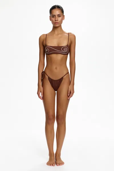 Significant Other Karah Tie Brief In Brown