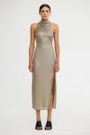 Significant Other Katia Midi Dress In Neutral