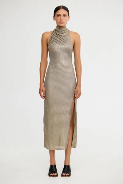 Significant Other Katia Midi Dress In Neutral