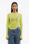 Significant Other Keiko Top In Green