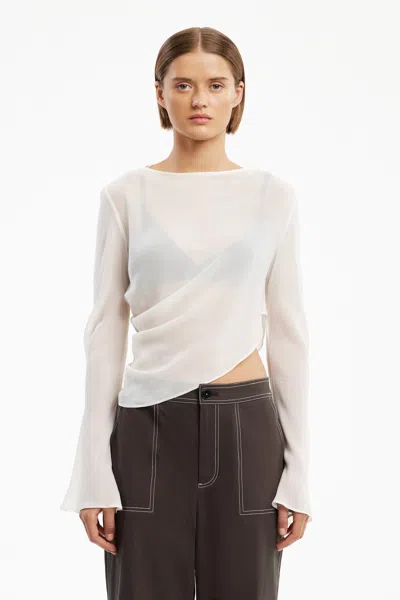 Significant Other Keiko Top In Red