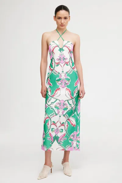 Significant Other Kianna Midi Dress In Green