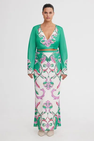 Significant Other Kianna Skirt In Green