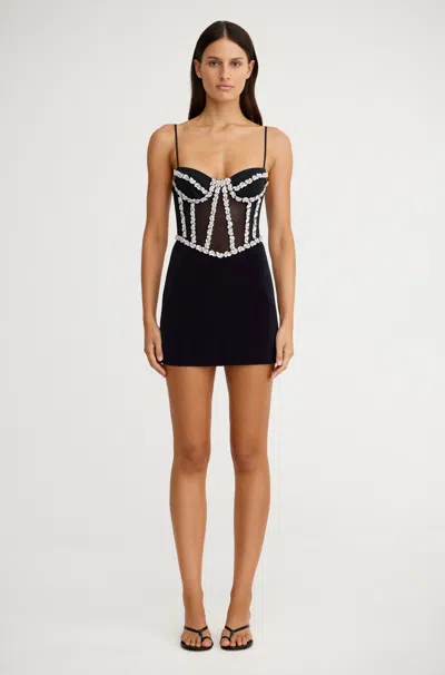 Significant Other Kimberley Micro Mini Dress In Brown