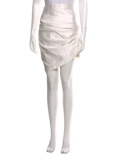 Pre-owned Significant Other Knee-length Skirt In White
