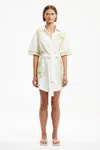 Significant Other Kori Shirt Dress In White