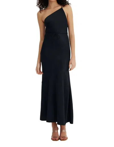 Significant Other Lana Bias Dress In Black