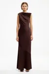 Significant Other Lana Maxi Dress In Brown