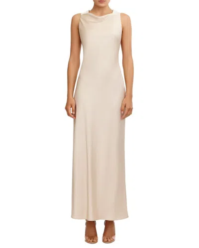 Significant Other Lara Backless Bridesmaid Dress In Neutral