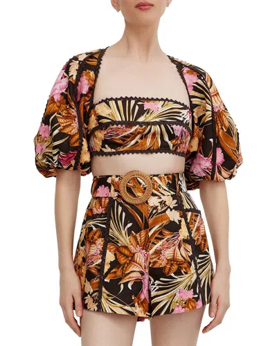 Significant Other Lark Top In Black