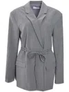 Significant Other Leighton Blazer In Grey