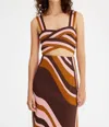 Significant Other Leyla Top In Brown In Brown