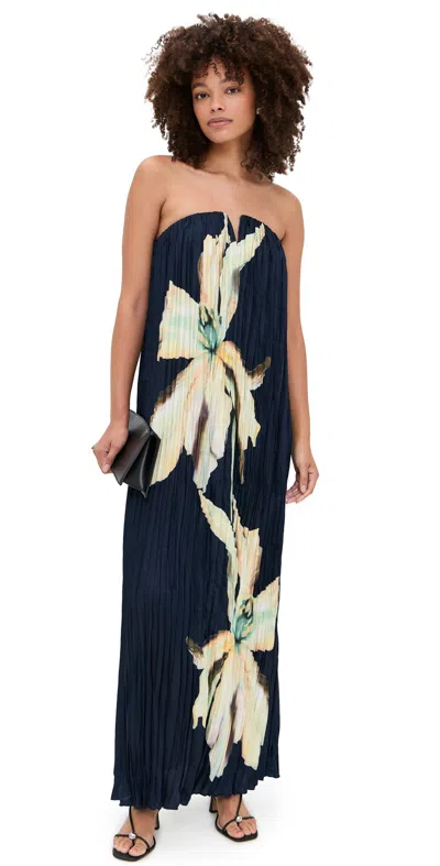 Significant Other Lilian Maxi Dress Midnight Lilium In Multi