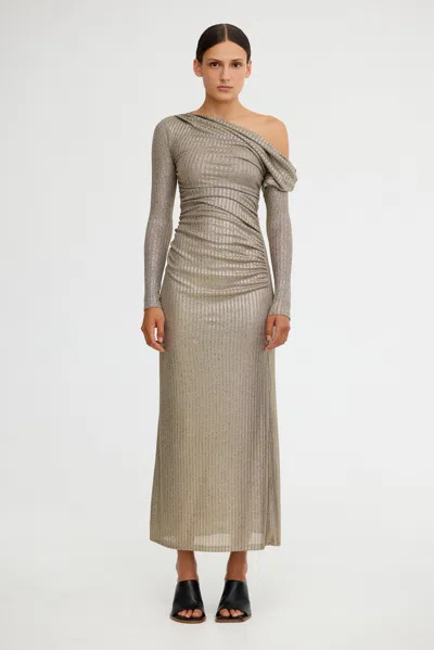 Significant Other Liliana Maxi Dress In Gray
