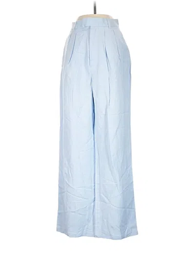 Pre-owned Significant Other Linen Pants In Blue
