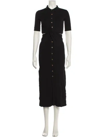 Pre-owned Significant Other Long Dress In Black