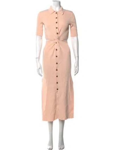 Pre-owned Significant Other Long Dress In Pink