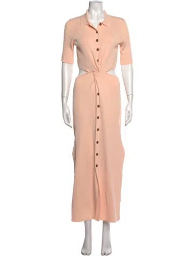 Pre-owned Significant Other Long Dress In Pink