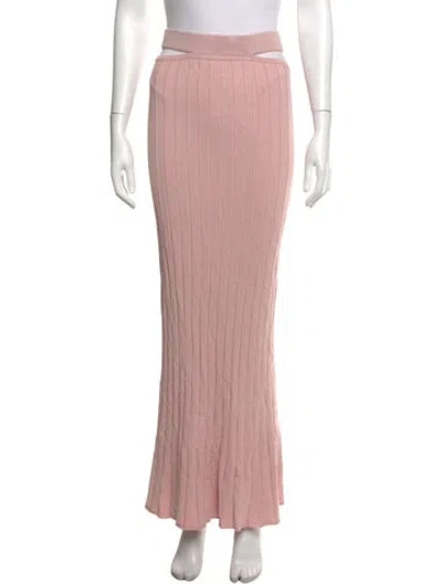 Pre-owned Significant Other Long Skirt In Pink