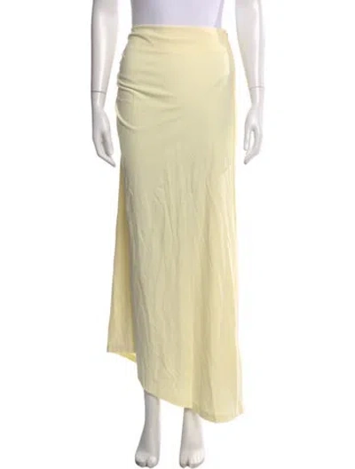 Pre-owned Significant Other Long Skirt In Yellow