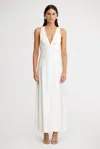 Significant Other Lucile Bias Maxi Dress In White