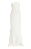Significant Other Lucile Strapless Gown In White