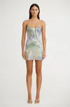 Significant Other Lucinda Mini Dress In Multi