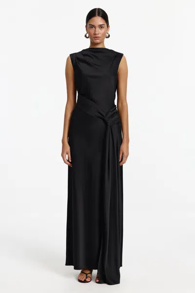Significant Other Luka Gown In Black