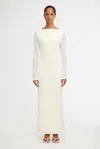 Significant Other Luna Long Sleeve Maxi Dress In White