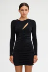 Significant Other Luna Mini Dress In Black