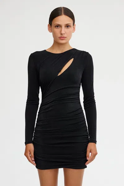 Significant Other Luna Mini Dress In Black