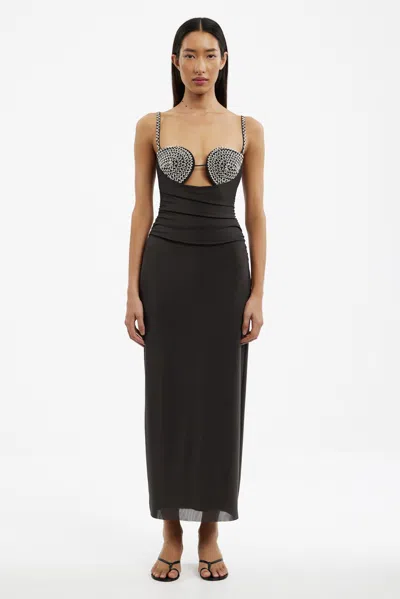 Significant Other Maddie Midi Dress In Black