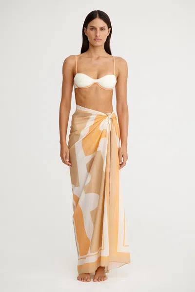 Significant Other Marcella Sarong In Orange