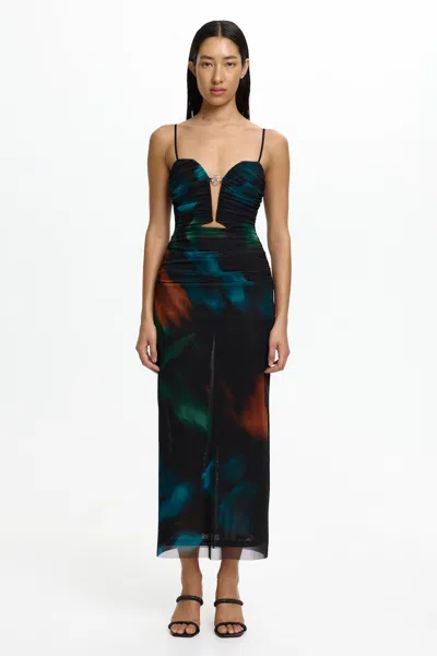 Significant Other Martini Dress In Blue