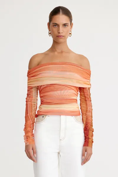 Significant Other Mattie Long Sleeve Top In Multi