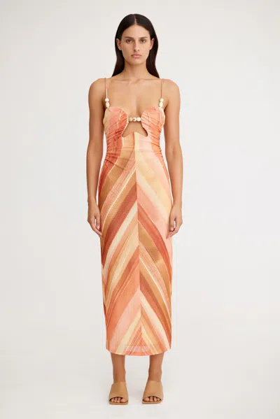 Significant Other Mattie Midi Dress In Multi
