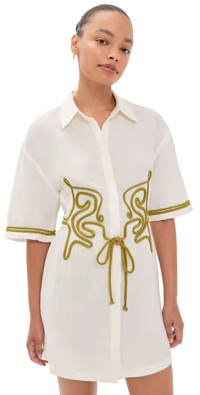 Significant Other Mckenzie Mini Dress Maple Glaze