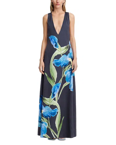 Significant Other Merida Maxi Dress In Midnight Bouquet