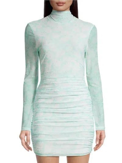 Significant Other Messina Mini Dress In Peppermint In Blue