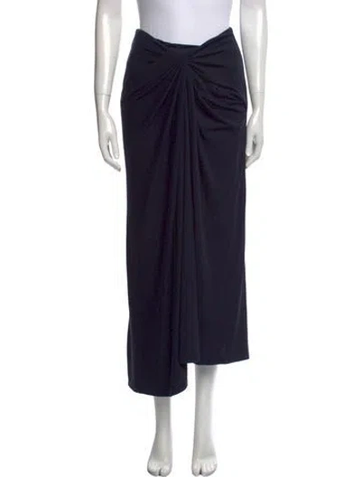 Pre-owned Significant Other Midi Length Skirt In Blue