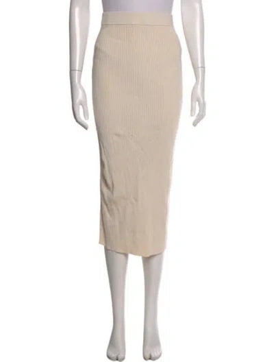 Pre-owned Significant Other Midi Length Skirt In Neutral