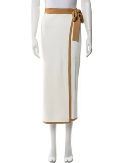 Pre-owned Significant Other Midi Length Skirt In Neutrals