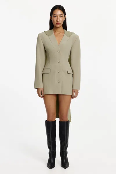 Significant Other Miella Blazer Dress In Green