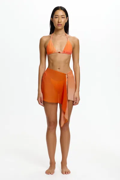 Significant Other Milou Mini Sarong In Orange